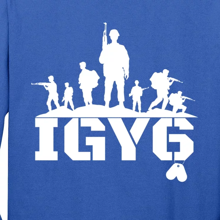 Veteran Igy6 War Vet Soldiers Gift Tall Long Sleeve T-Shirt