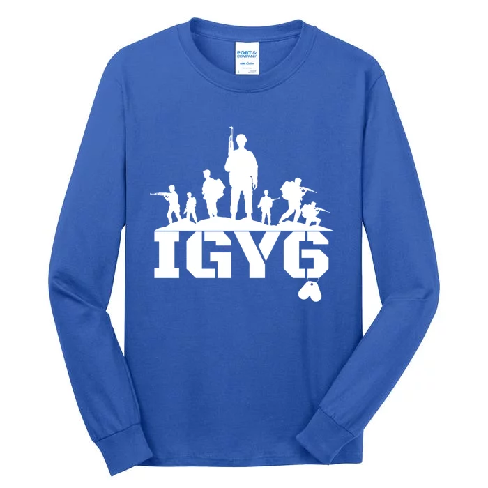 Veteran Igy6 War Vet Soldiers Gift Tall Long Sleeve T-Shirt