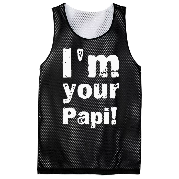 Vintage IM Your Papi Mesh Reversible Basketball Jersey Tank