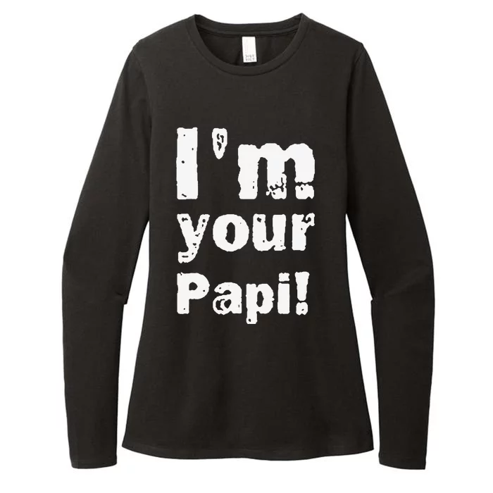 Vintage I'm Your Papi Womens CVC Long Sleeve Shirt