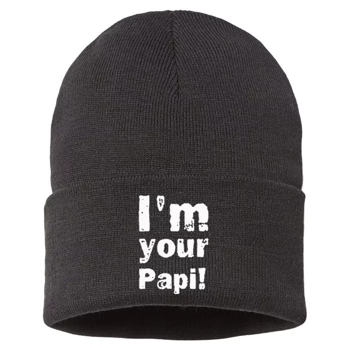 Vintage IM Your Papi Sustainable Knit Beanie