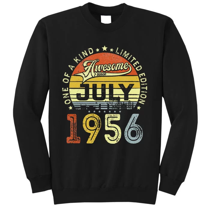 Vintage July 1956 Limited Edition 67th Bday 67 Years Old Sweatshirt