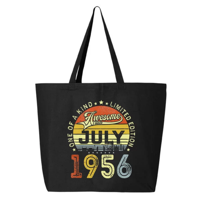 Vintage July 1956 Limited Edition 67th Bday 67 Years Old 25L Jumbo Tote