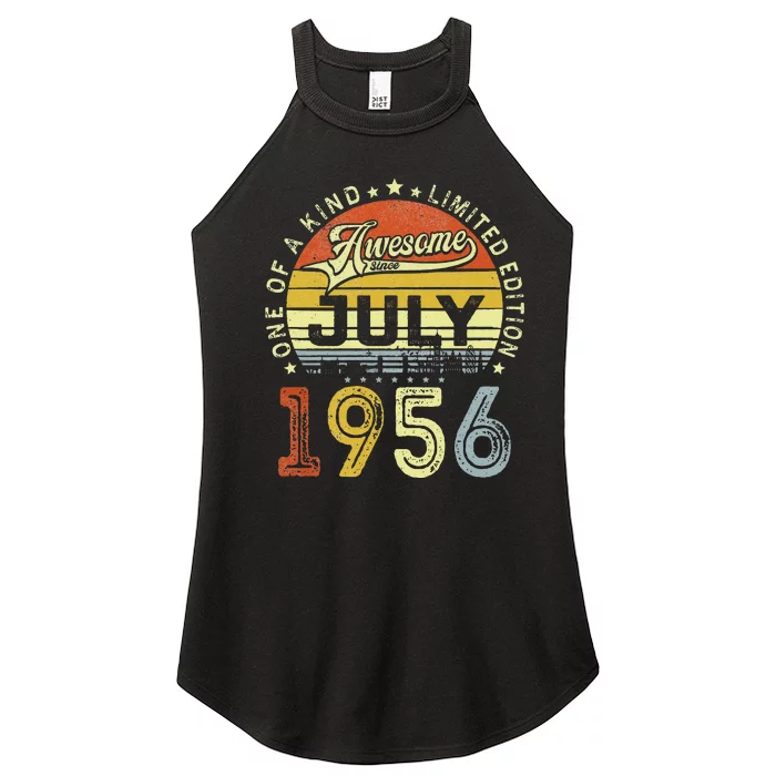 Vintage July 1956 Limited Edition 67th Bday 67 Years Old Women’s Perfect Tri Rocker Tank