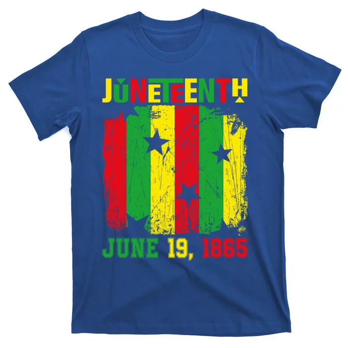 Vintage Juneteenth 1965 Freedom Black History June 19 Gift T-Shirt