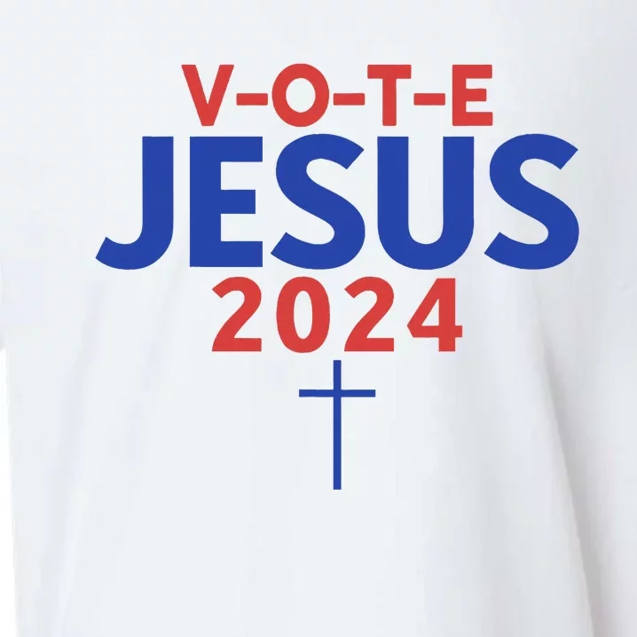 Vote Jesus 2024 American Candidate Voter Rights Sueded Cloud Jersey T-Shirt