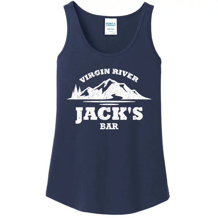 Vintage Jack's Bar, Virgin X River Ladies Essential Tank