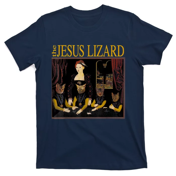 Vintage Jesus Cats Lizard Shirt Retro Limited Edition T-Shirt