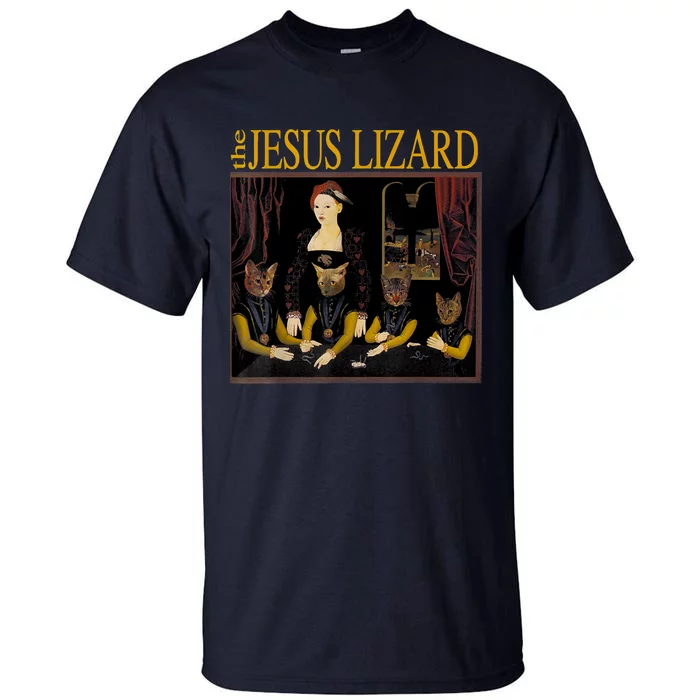 Vintage Jesus Cats Lizard Shirt Retro Limited Edition Tall T-Shirt