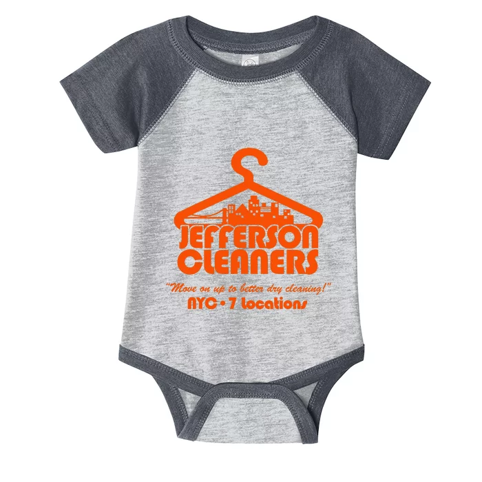 Vintage Jefferson Cleaners Infant Baby Jersey Bodysuit