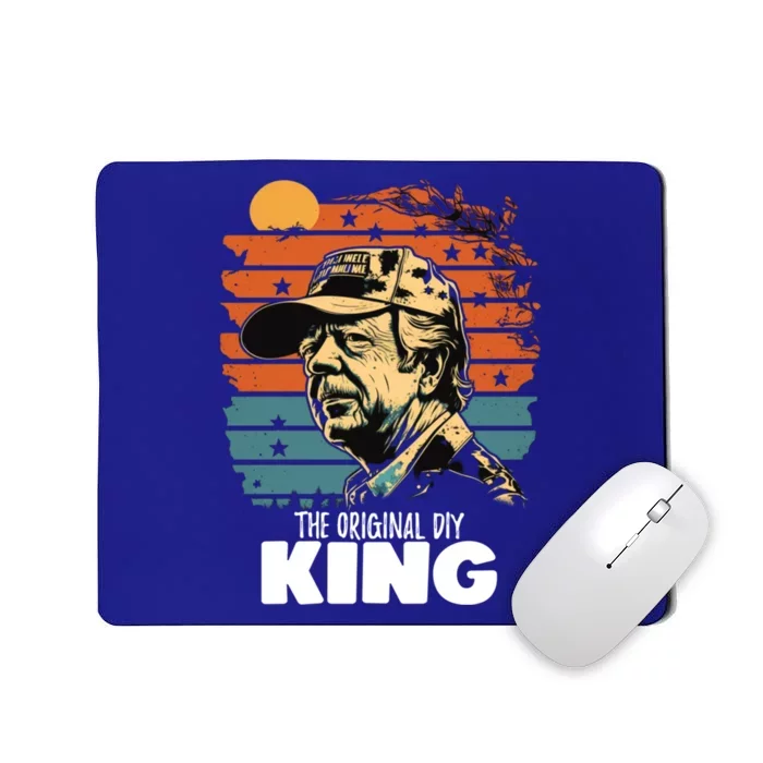 Vintage Jimmy Carter The Original Diy King Presidents Day Gift Mousepad