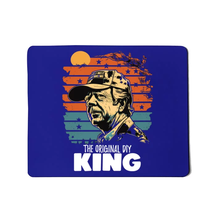 Vintage Jimmy Carter The Original Diy King Presidents Day Gift Mousepad