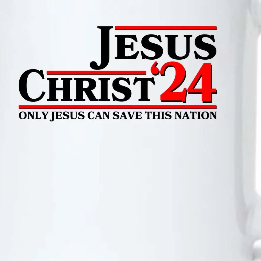 Vote Jesus Christ 2024 Only Jesus Can Save This Nation Black Color Changing Mug