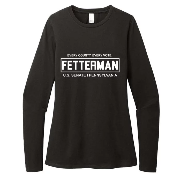 Vote John Fetterman For Senate Womens CVC Long Sleeve Shirt