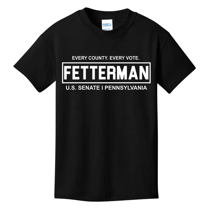 Vote John Fetterman For Senate Kids T-Shirt