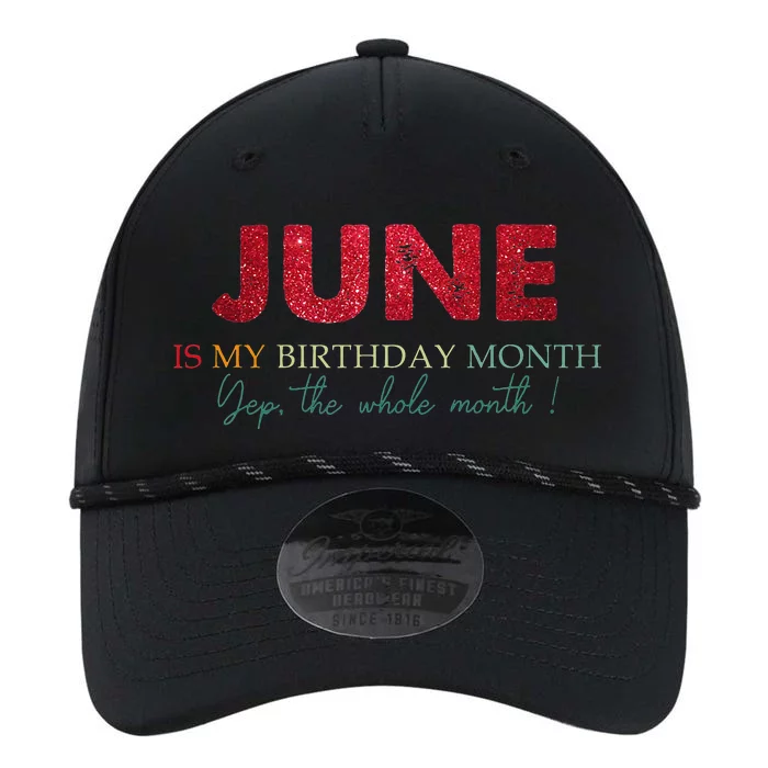 Vintage June Is My Birthday Yep The Whole Month Wo Performance The Dyno Cap