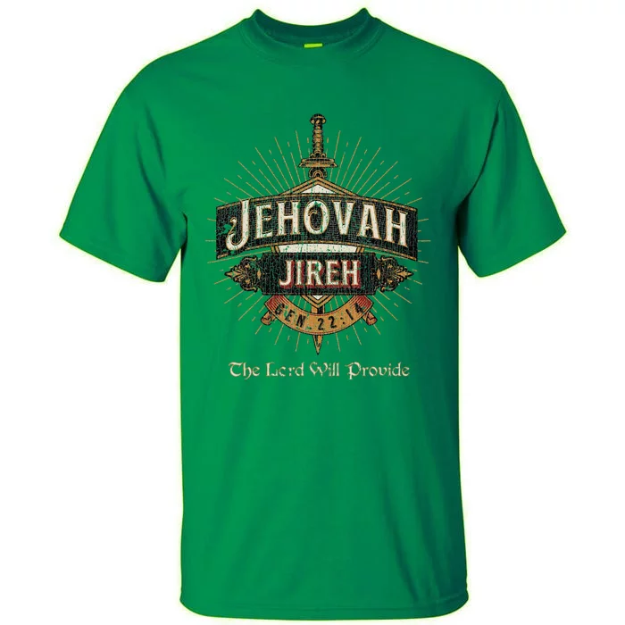 Vintage Jehovah Jireh The Lord Will Provide Tall T-Shirt