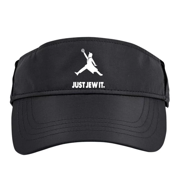 Vinatge Just Jew It Jewish Adult Drive Performance Visor