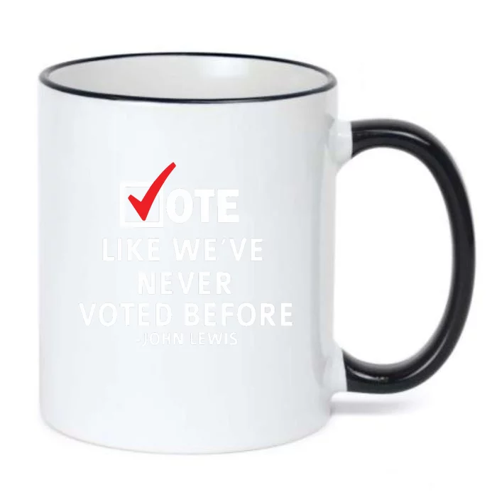 Vote John Lewis Quote Civil Rights Icon Lewis Quote Tee Black Color Changing Mug