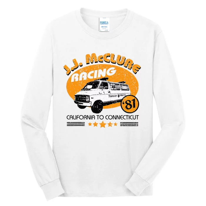 Vintage Jj Mcclure Racing V2 Tall Long Sleeve T-Shirt