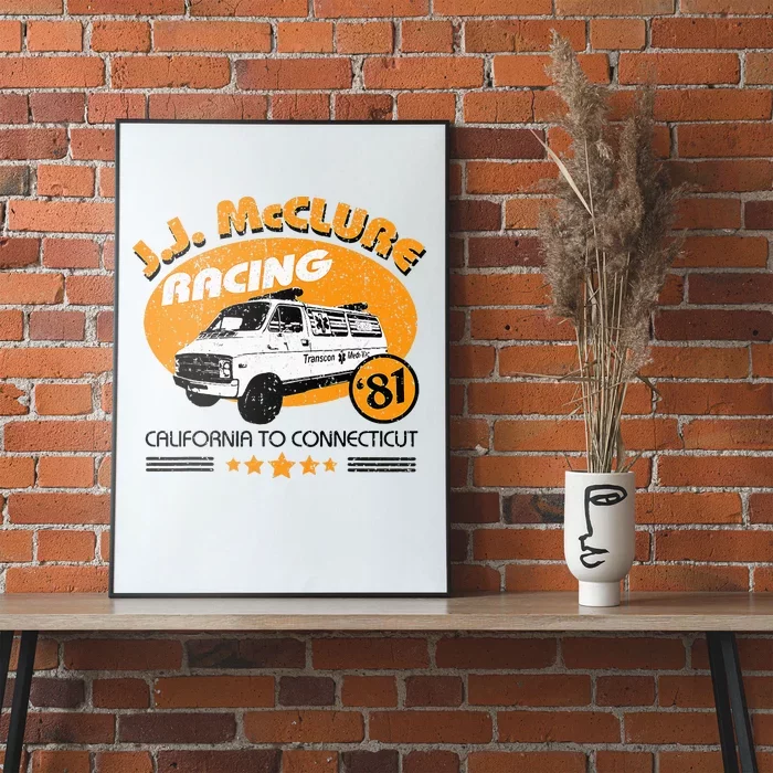 Vintage Jj Mcclure Racing V2 Poster