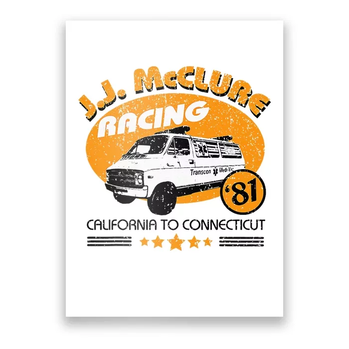 Vintage Jj Mcclure Racing V2 Poster