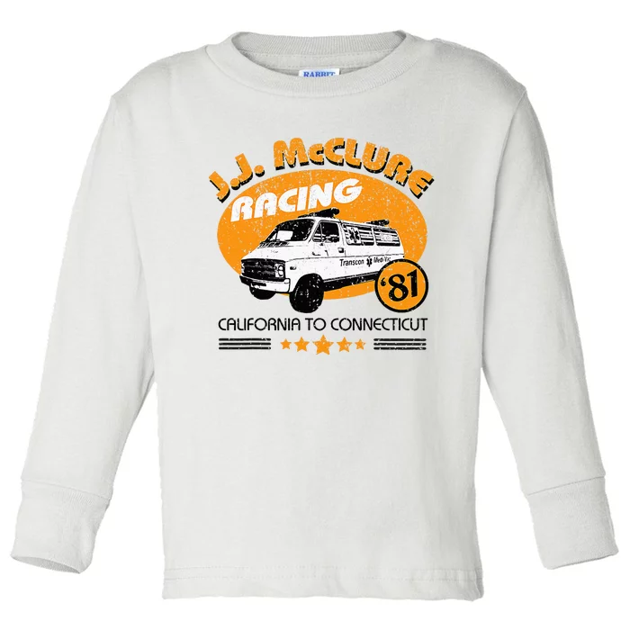 Vintage Jj Mcclure Racing V2 Toddler Long Sleeve Shirt