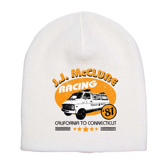 Vintage Jj Mcclure Racing V2 Short Acrylic Beanie