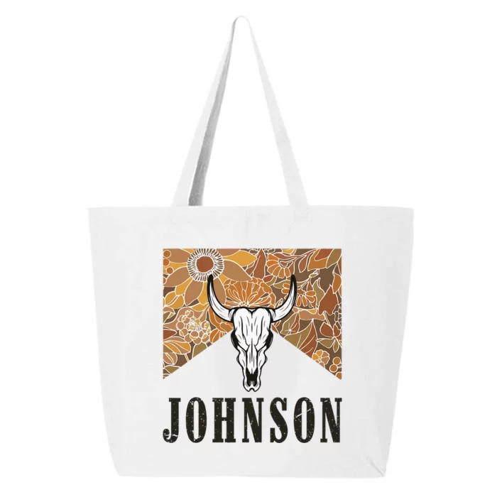 Vintage Johnson Name Personalized 90s 25L Jumbo Tote