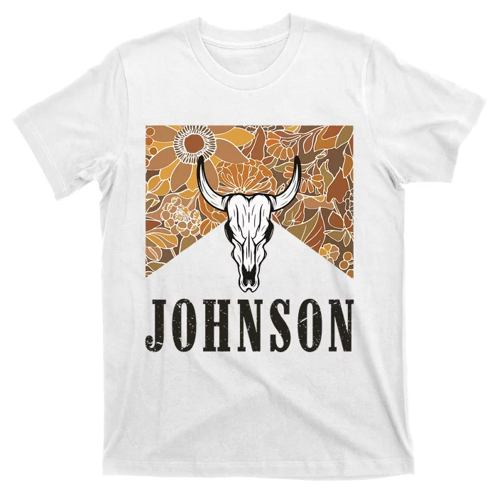 Vintage Johnson Name Personalized 90s T-Shirt