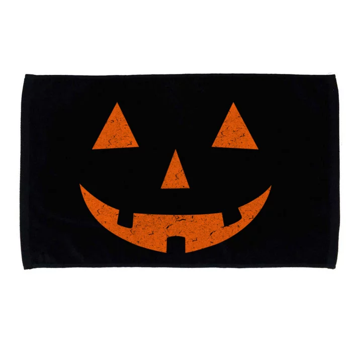 Vintage Jack O Lantern Jackolantern Pumpkin Face Gift Microfiber Hand Towel