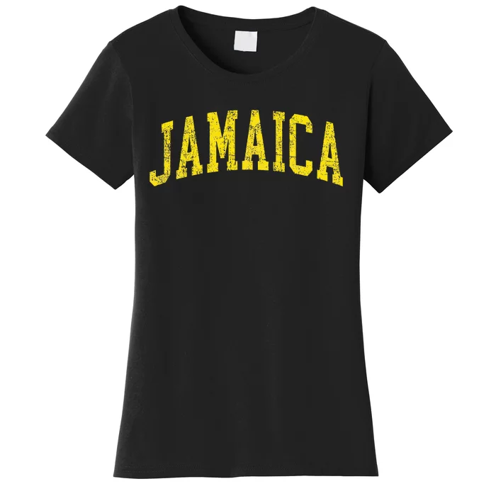 Vintage Jamaica Retro Jamaican Travel Vacation Souvenir Women's T-Shirt