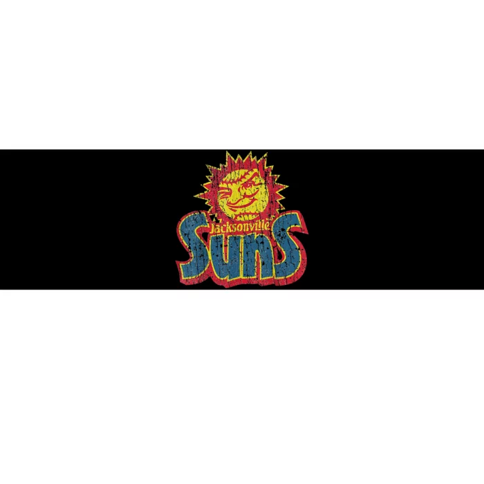 Vintage Jacksonville Suns 60s New Jersey Distressed Style T Bumper Sticker