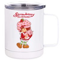 Vintage Japanese Strawberry Classics Arts Cartoon Adventures 12 oz Stainless Steel Tumbler Cup