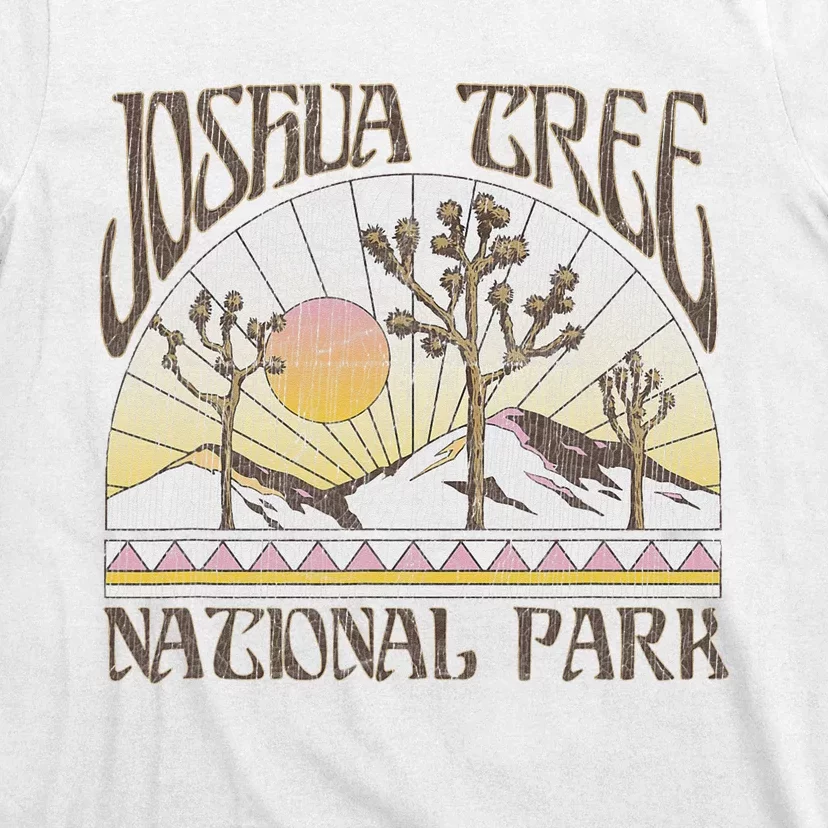 Vintage Joshua Tree National Park Retro Outdoor Camping Hike T-Shirt