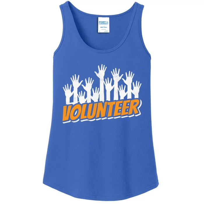 Volunteer Job Unpaid Volunteering Volunteers Gift Ladies Essential Tank