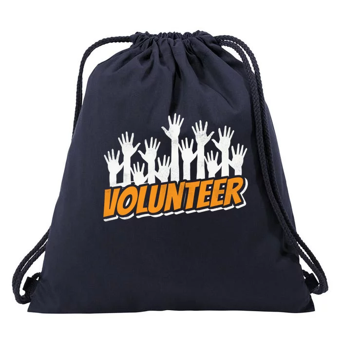 Volunteer Job Unpaid Volunteering Volunteers Gift Drawstring Bag