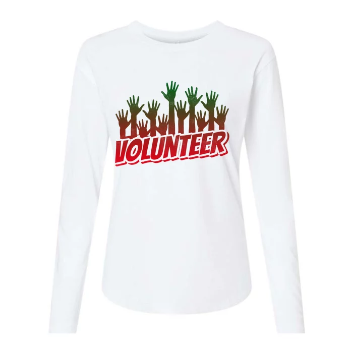 Volunteer Job Unpaid Volunteering Volunteers Gift Womens Cotton Relaxed Long Sleeve T-Shirt