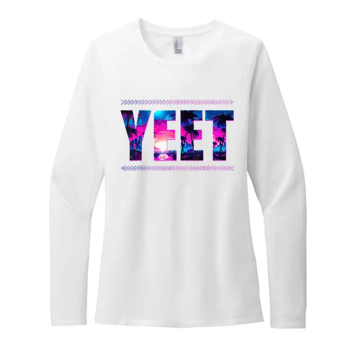 Vintage J.E.Y.U.S.O Yeet Apparel Saying Funny Womens CVC Long Sleeve Shirt