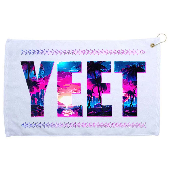 Vintage J.E.Y.U.S.O Yeet Apparel Saying Funny Grommeted Golf Towel