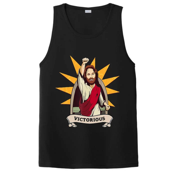 Victorious Jesus Performance Tank