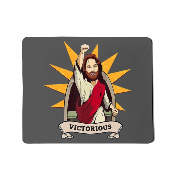 Victorious Jesus Mousepad