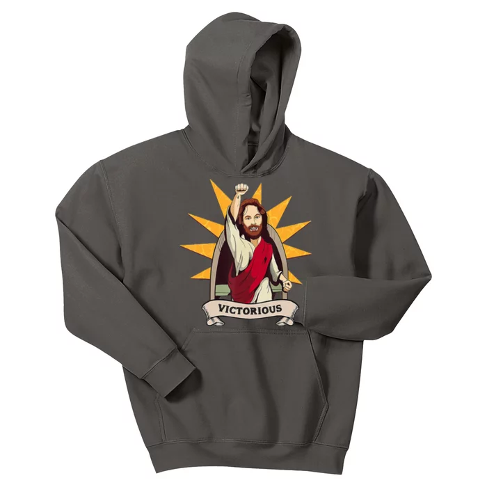 Victorious Jesus Kids Hoodie