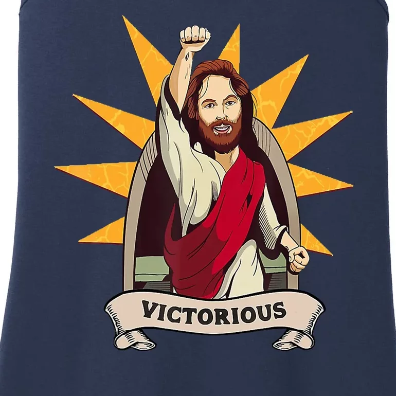 Victorious Jesus Ladies Essential Tank