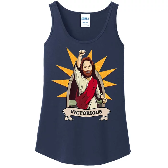 Victorious Jesus Ladies Essential Tank