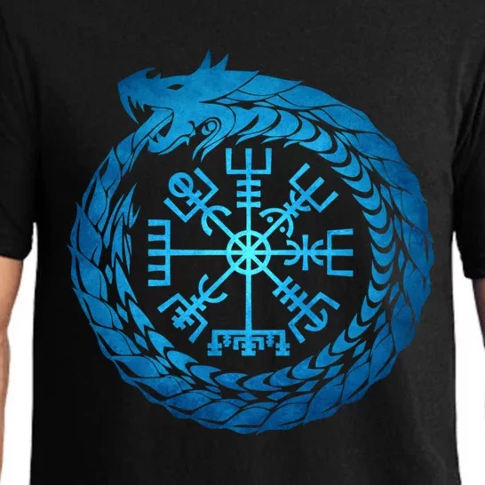 Vegvisir Jormungandr World Serpent Pajama Set