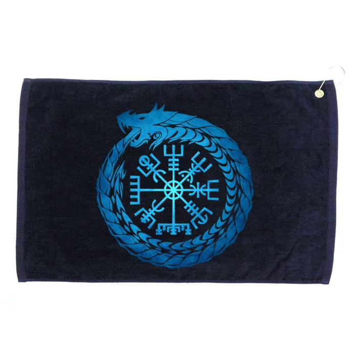 Vegvisir Jormungandr World Serpent Grommeted Golf Towel