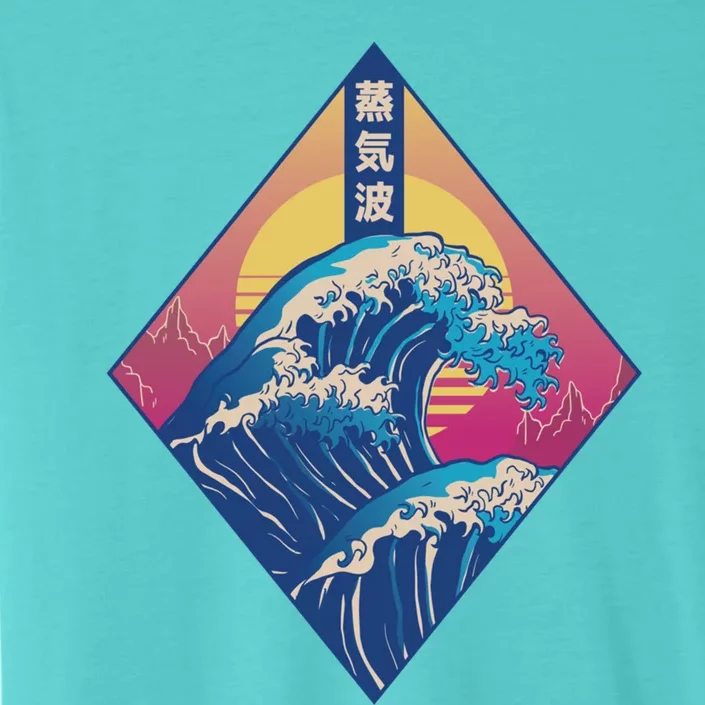 Vaporwave Japanese Wave ChromaSoft Performance T-Shirt