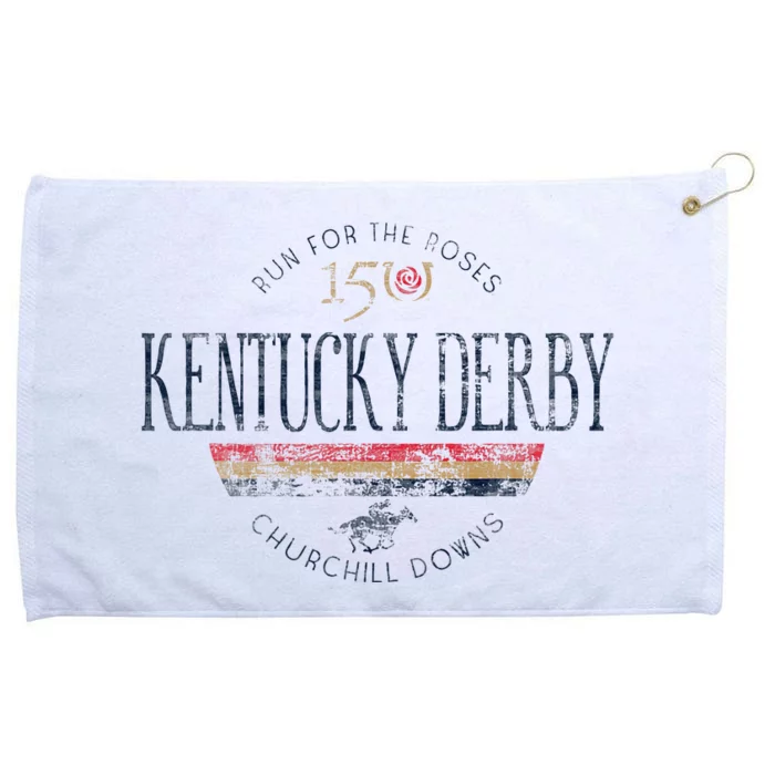 Vintage Kentucky 150th Grommeted Golf Towel