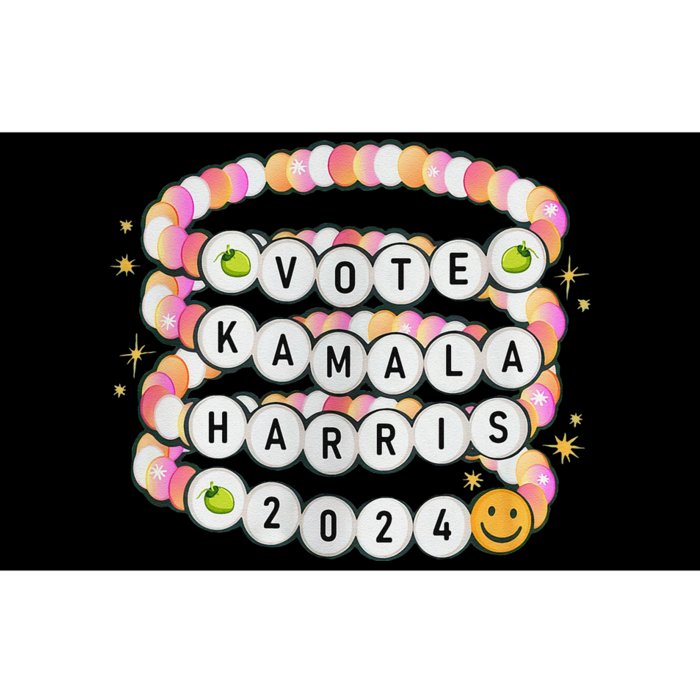 Vote Kamala 2024 For President Friendship Bracelet Bumper Sticker